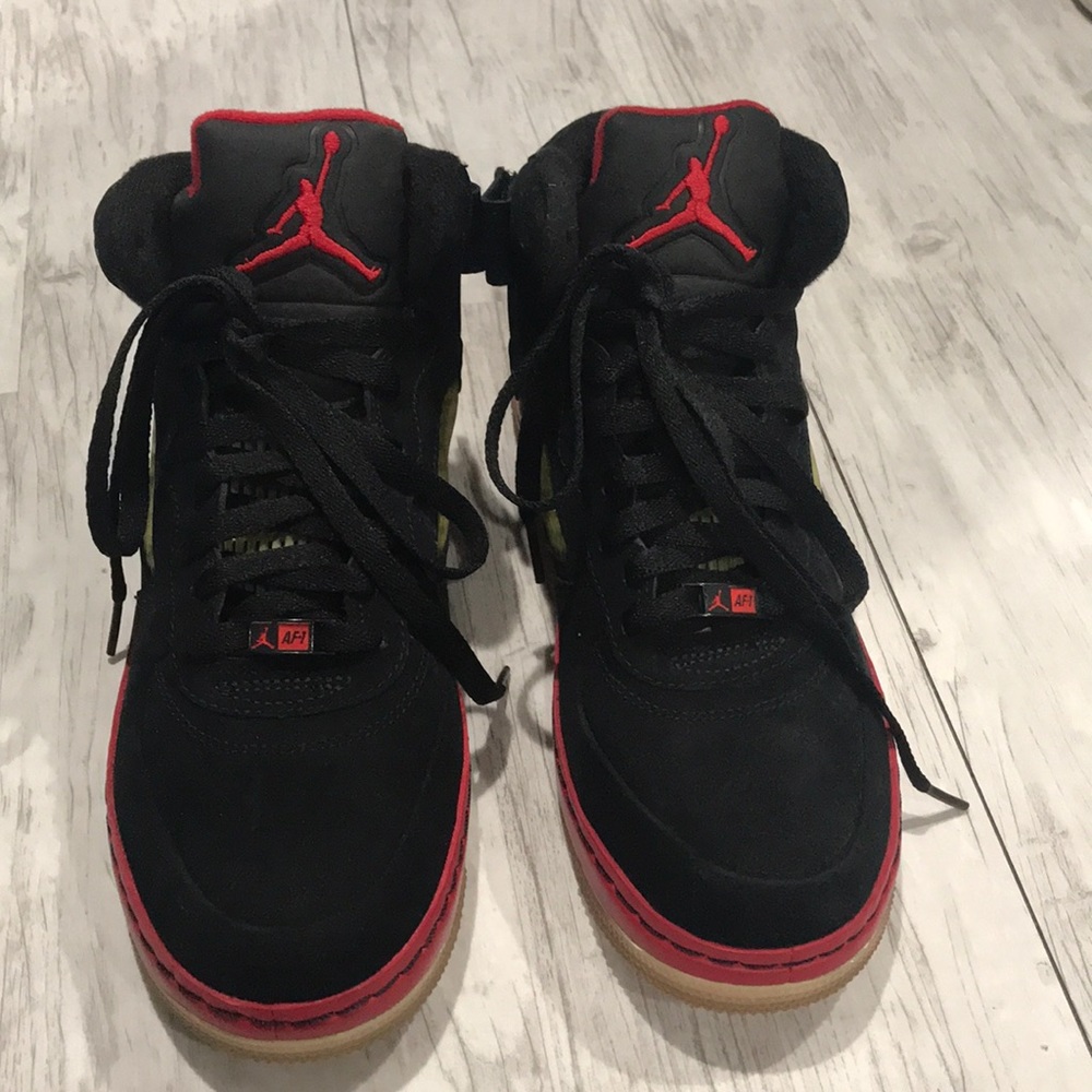 Men’s Jordan Air Force one limited edition.